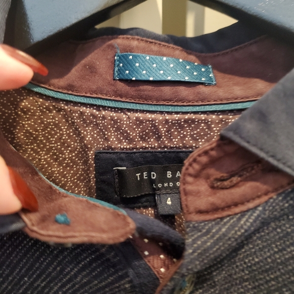 Ted Baker- Men's Like new Sz.4 long-sleeved shirt - Picture 3 of 7